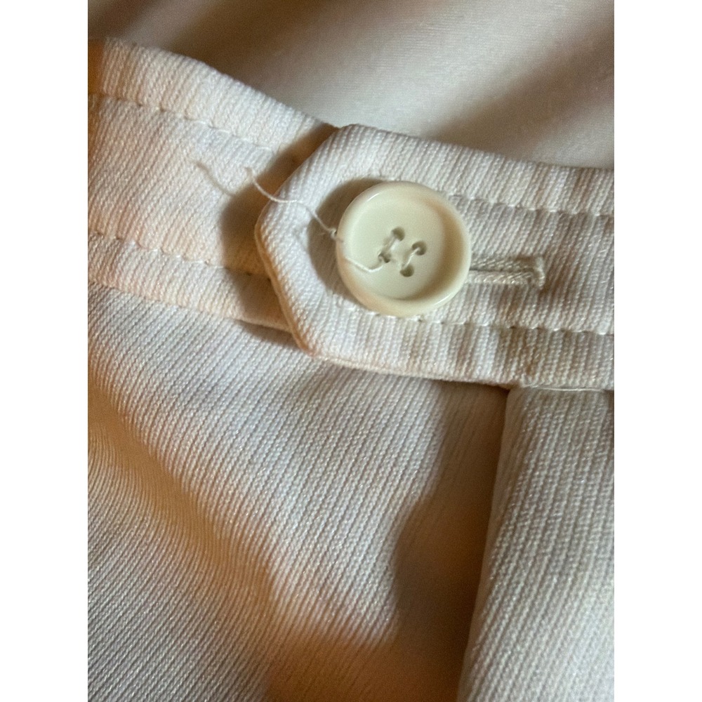 Vintage Bogner White Tennis Shorts Striped Waistband Retro Athletic Size 34 - Picture 4 of 7
